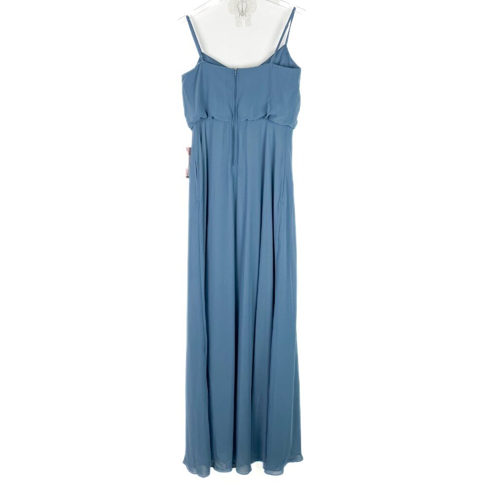 NWT Birdy Grey Gwennie Dress Chiffon Twilight Bridesmaid Size Small S NEW - Picture 9 of 16